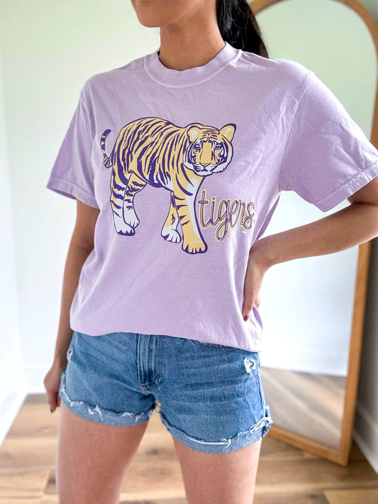 Tigers Mascot Game Day Tee