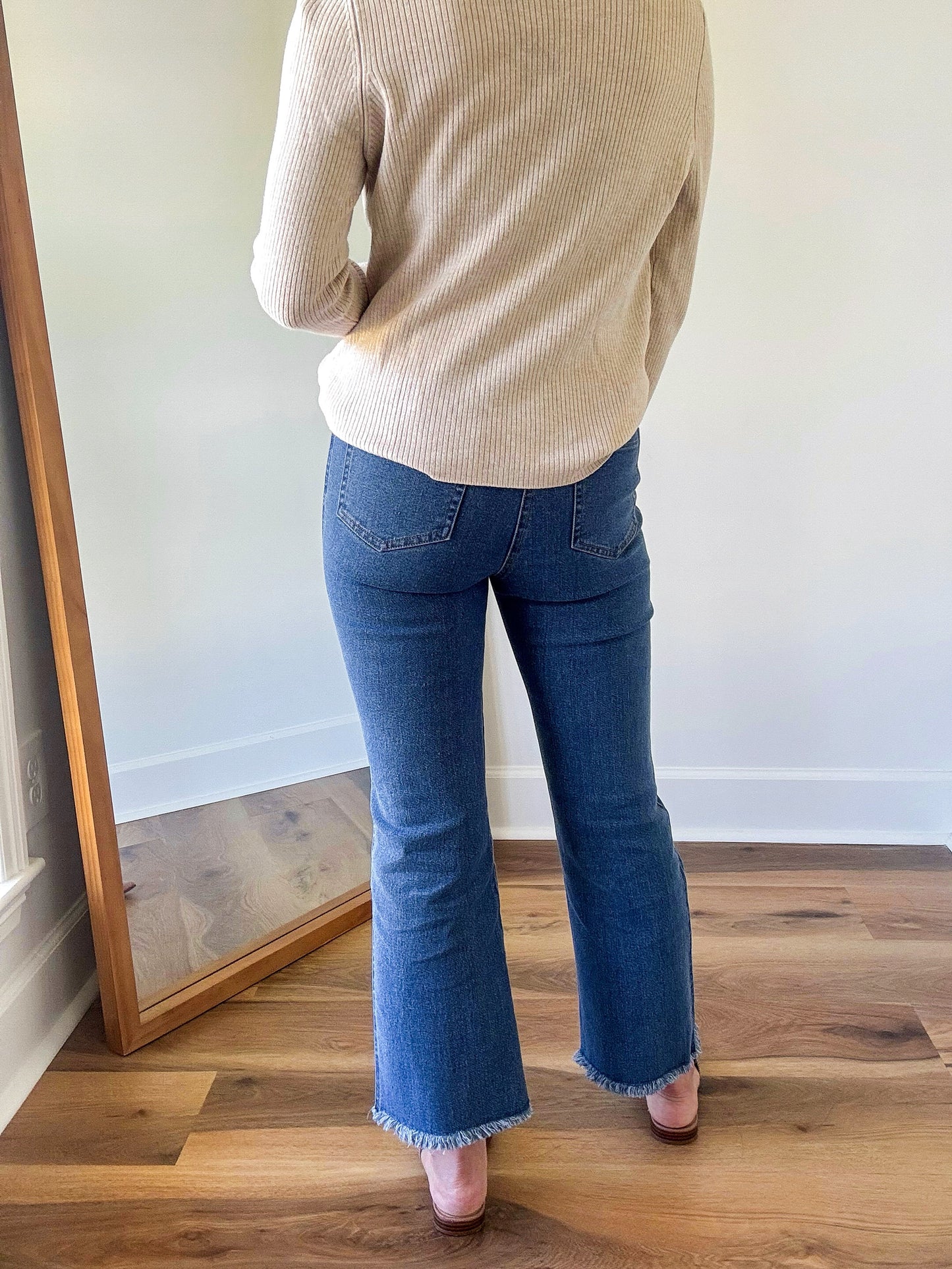 Dianne Frayed Soft Denim