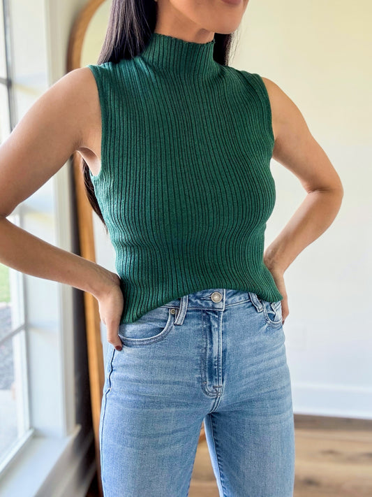 Forest Gabi Knit Tank