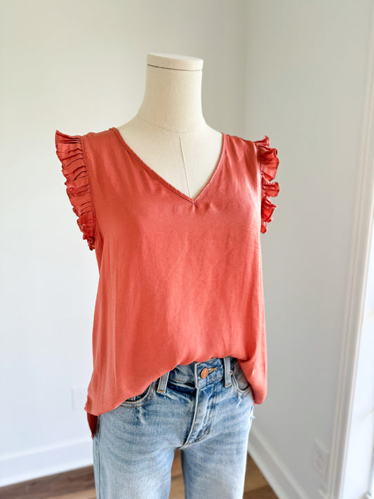 Kenzie Terracotta Blouse