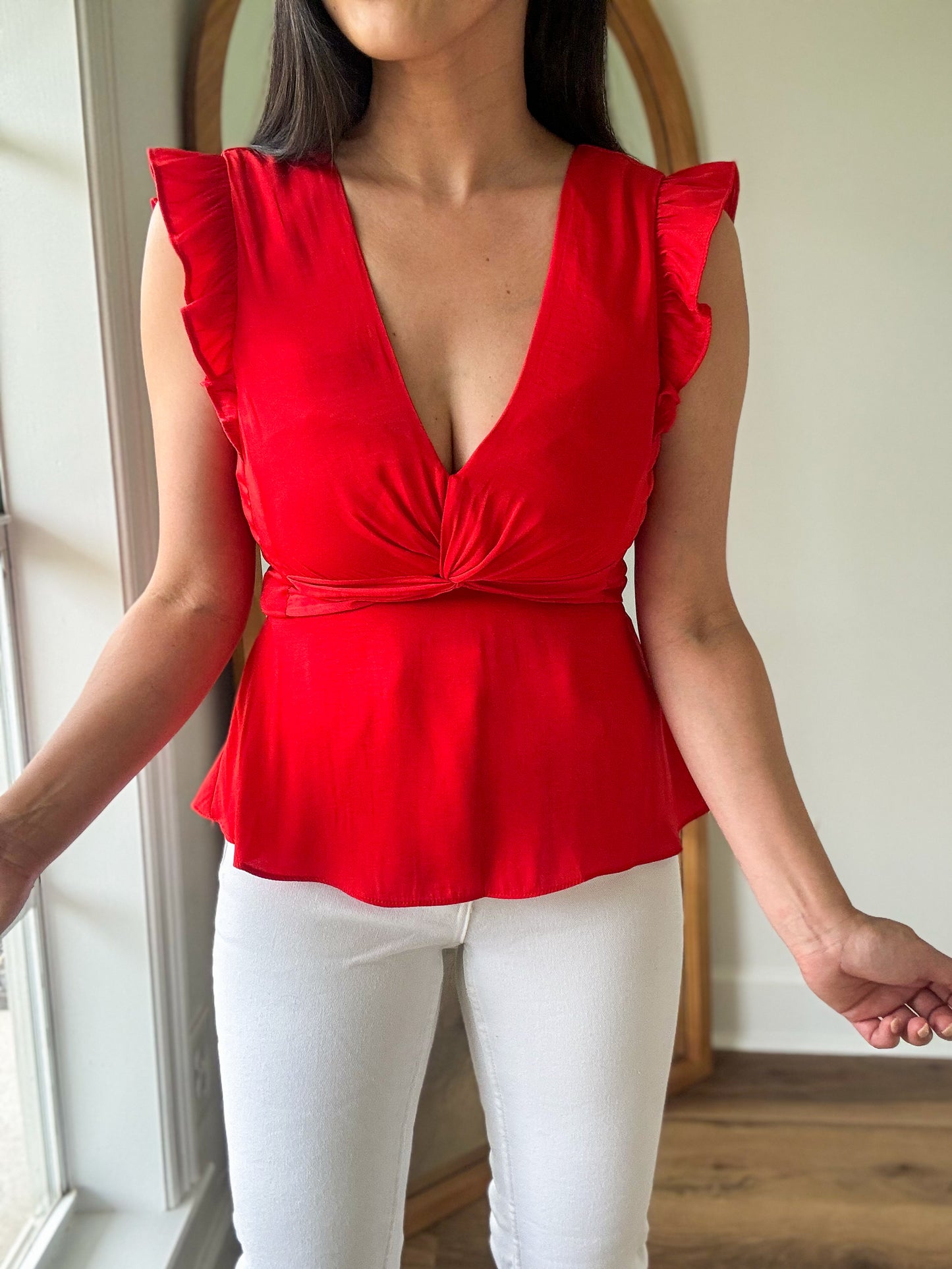 Carly Peplum Blouse