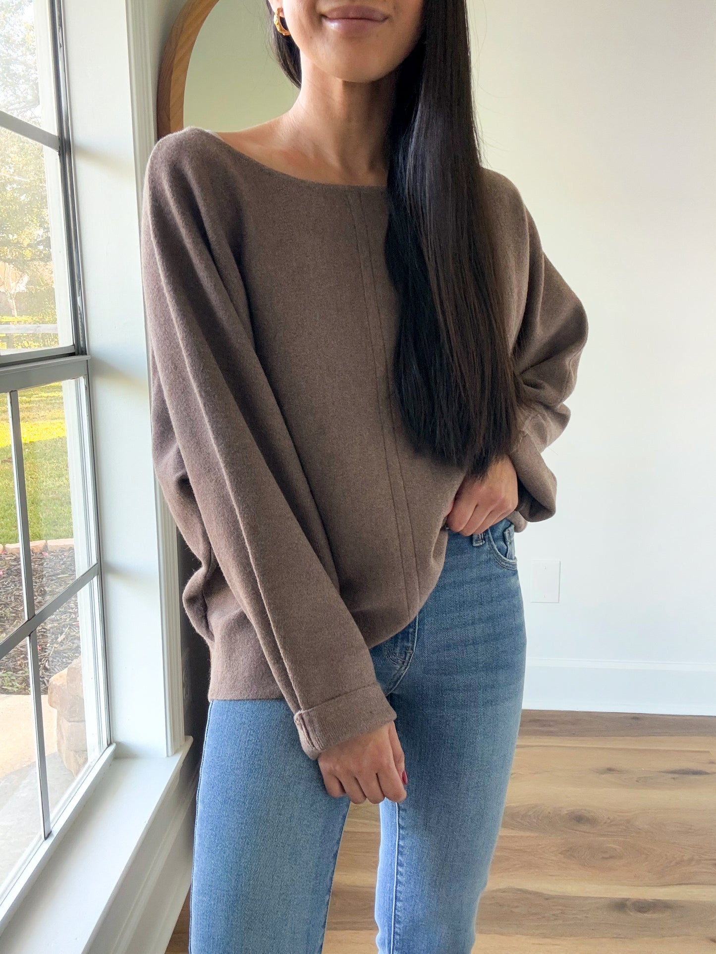 Mariah Mocha Sweater