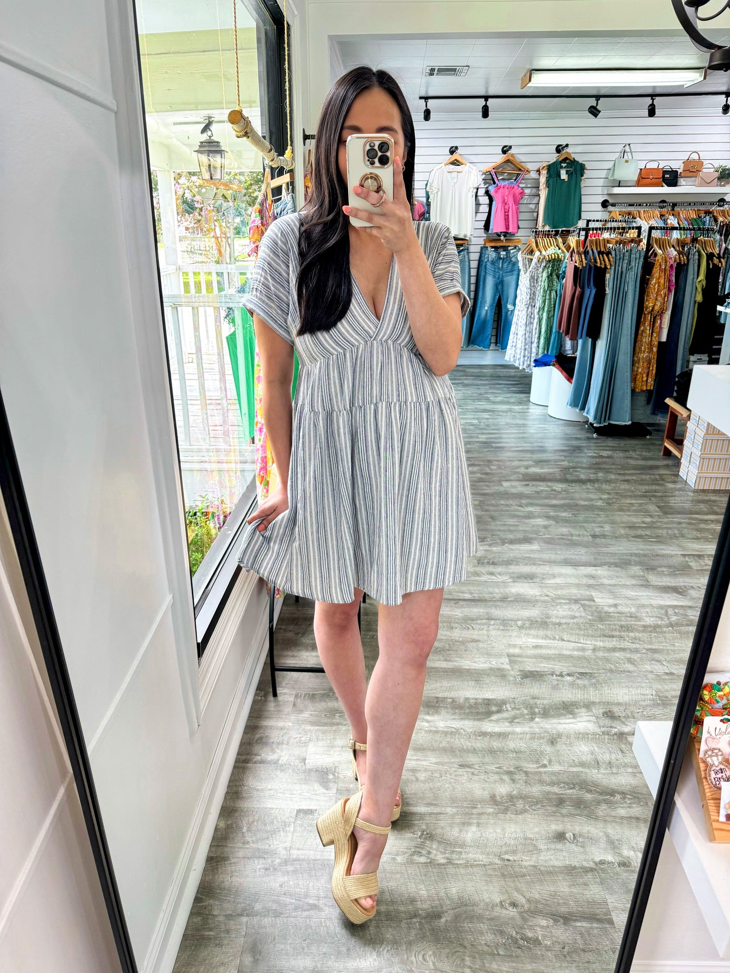 Verona Striped Dress